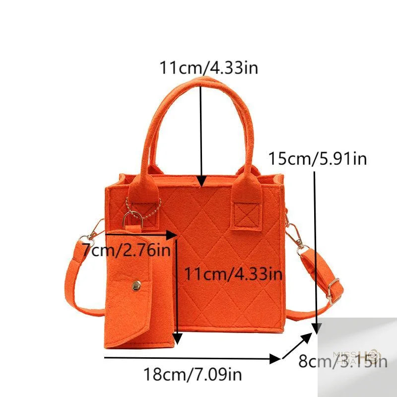 Women's PU Leather 3-Piece Handbag Set