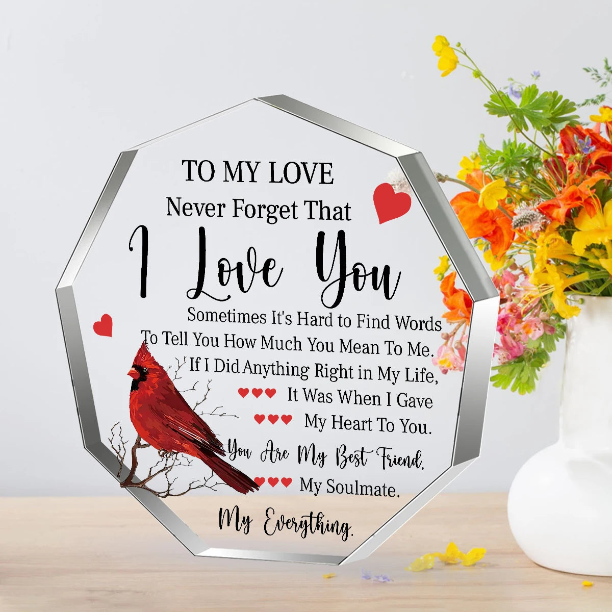 Romantic Acrylic Love Gift Couple Valentine