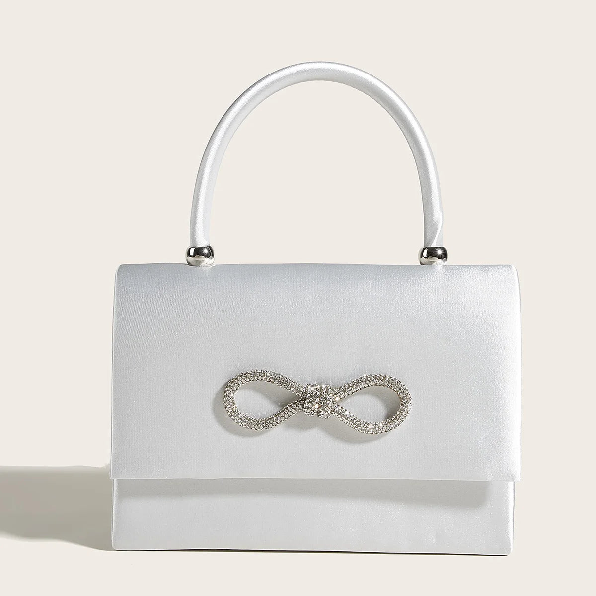 Bowknot Diamond Evening Clutch