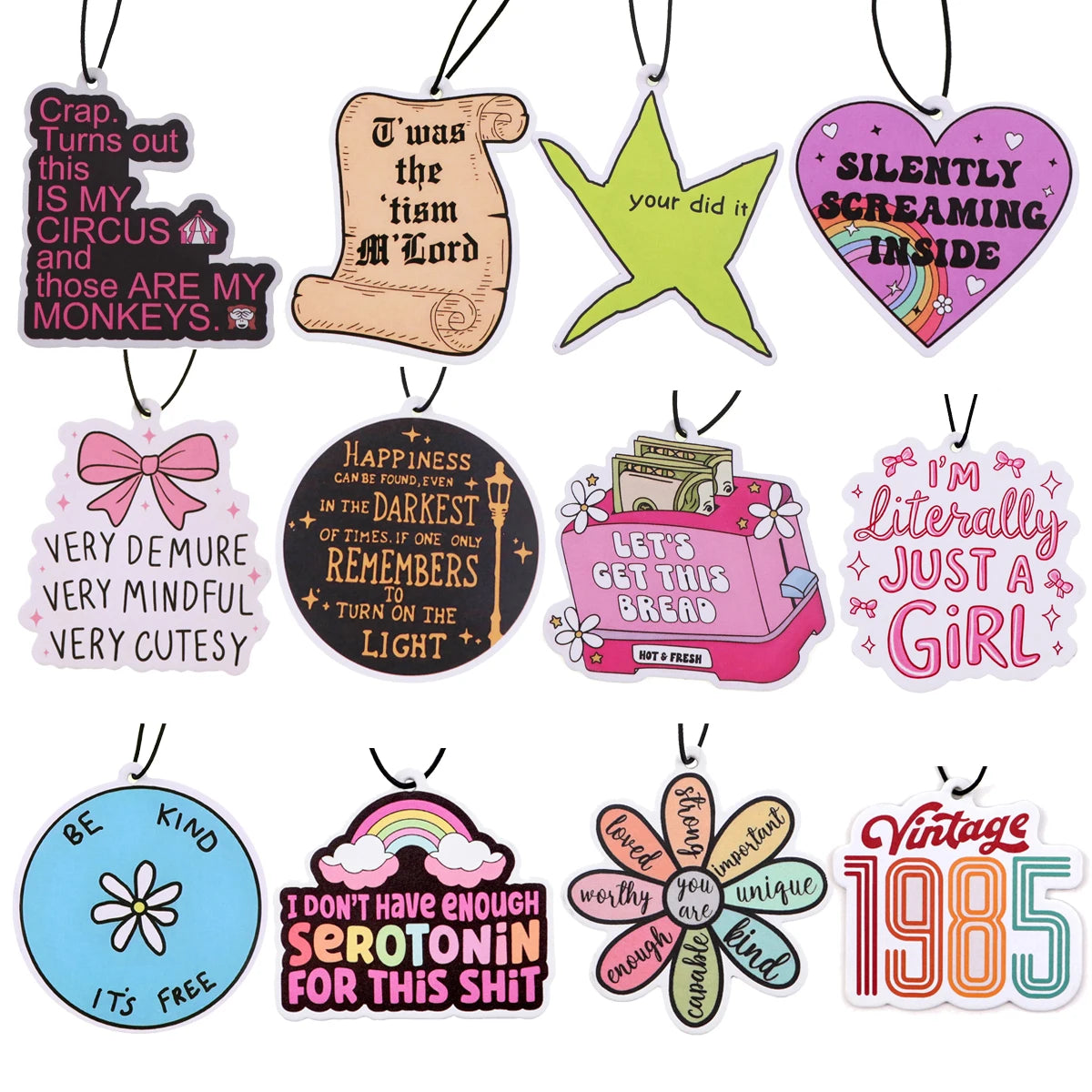 Car Hanging Solid Perfume Air Freshener