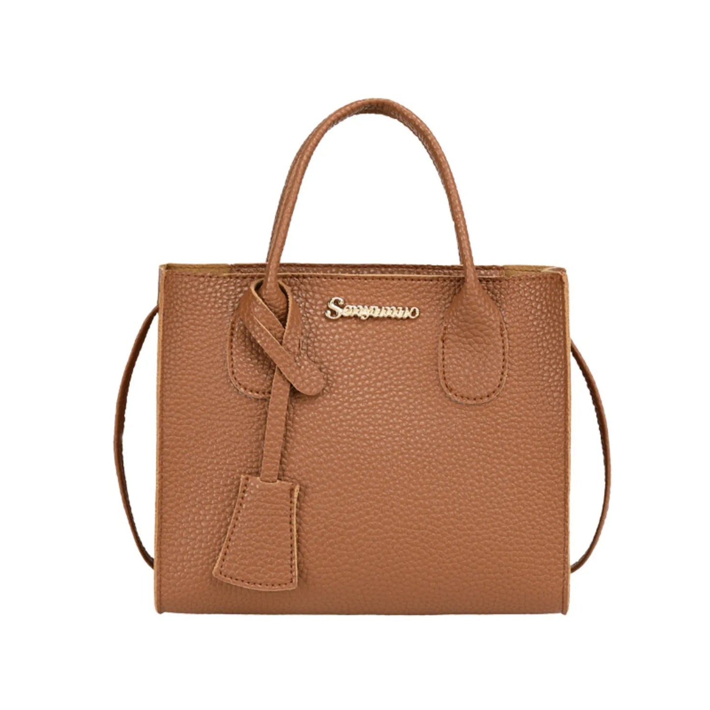 Women's PU Leather Tote Shoulder Bag