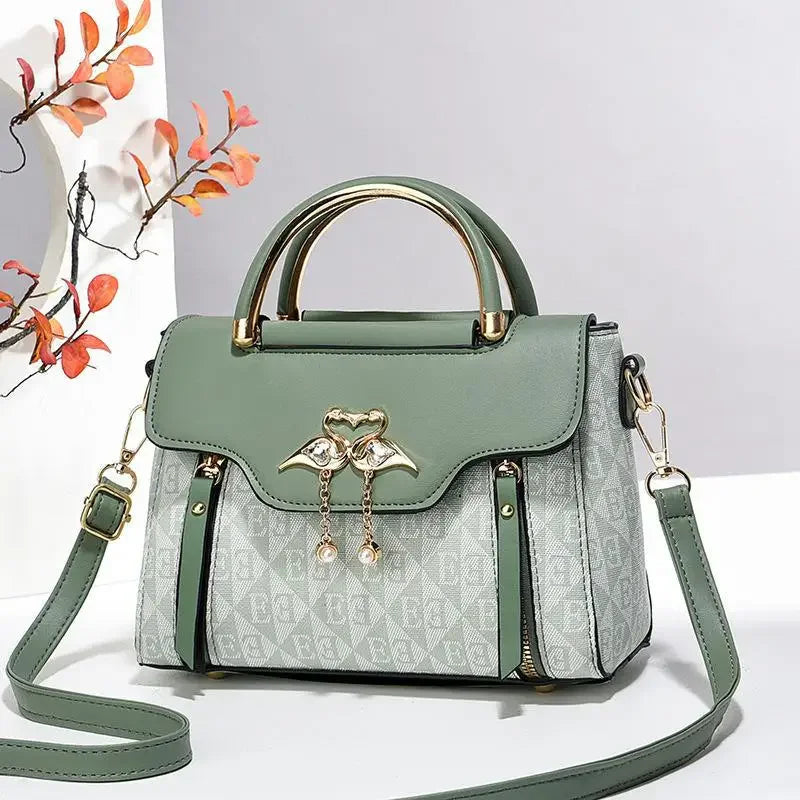 Women's Embossed Casual Crossbody Shoulder Bag