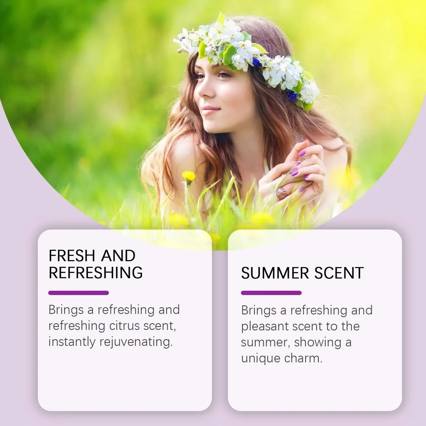 Citrus Summer Perfume Fresh Lasting Spray 15ml