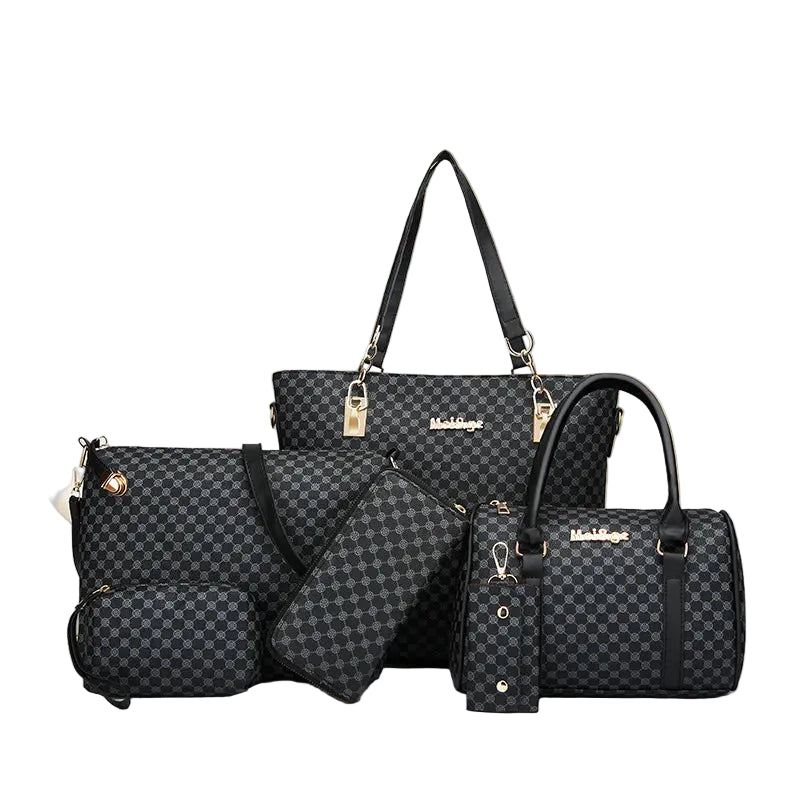 6-Piece Women Handbag Set