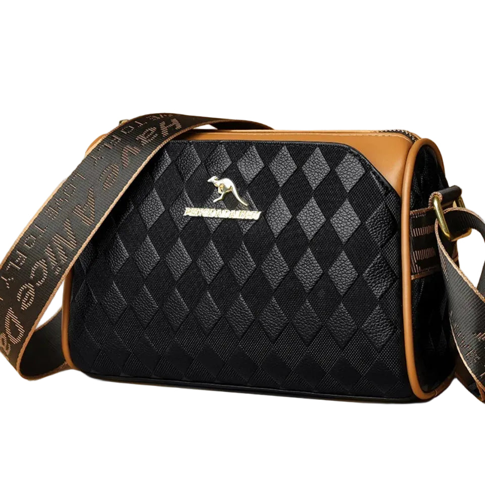 3-Layer PU Shoulder Purse