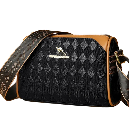 3-Layer PU Shoulder Purse
