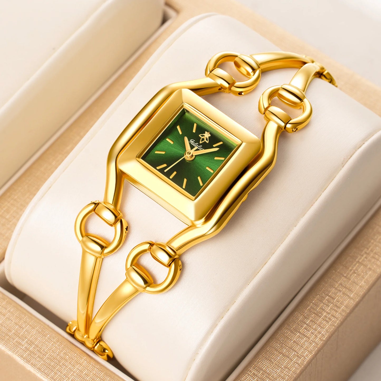 Hollow Analog Quartz Wristwatch