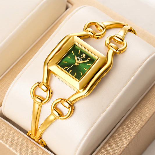 Hollow Analog Quartz Wristwatch