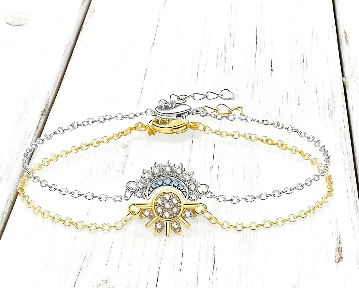Sun Moon Couple Jewelry Set