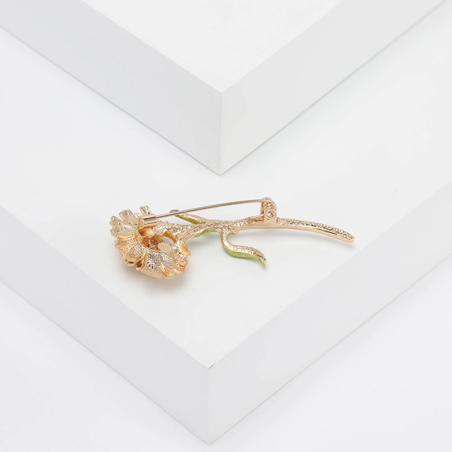Carnation Enamel Brooch Mother's Day Pin