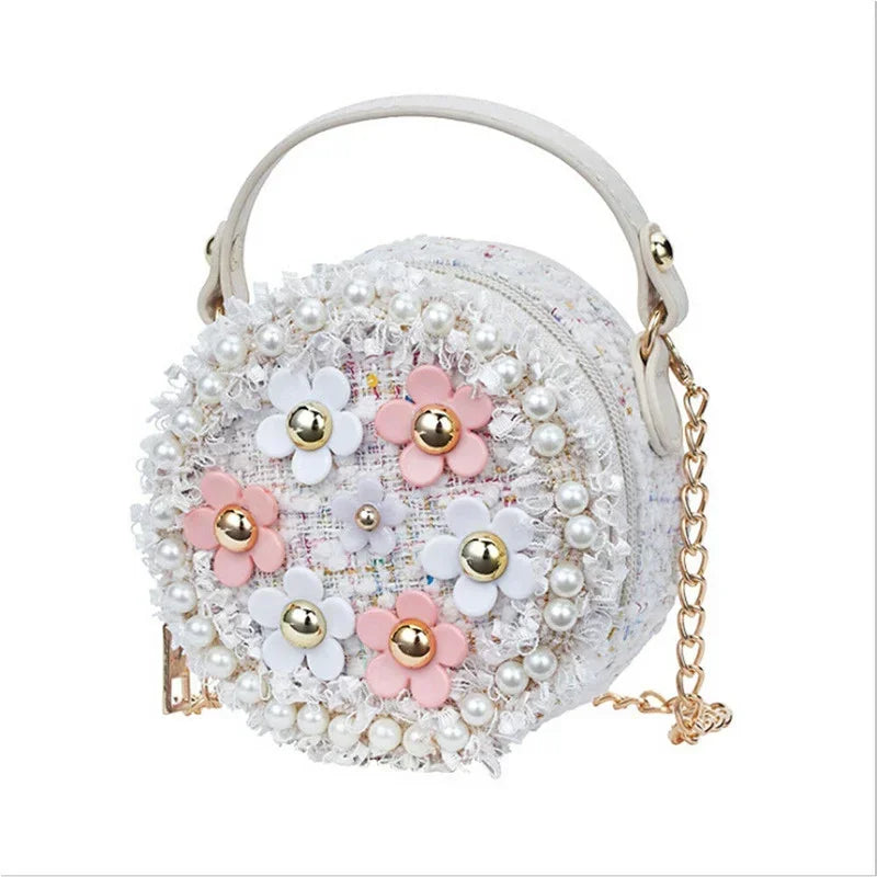 Kids Flower Crossbody Bag