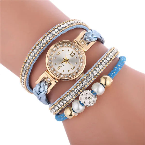 Women's Wrap Bracelet Fashion Watch