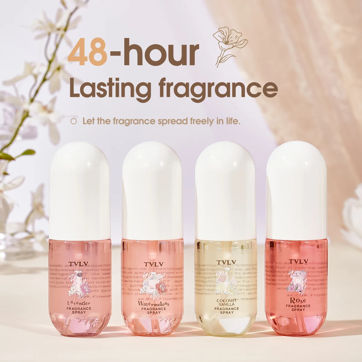 Coconut Rose Alcohol-Free Perfume 50ml