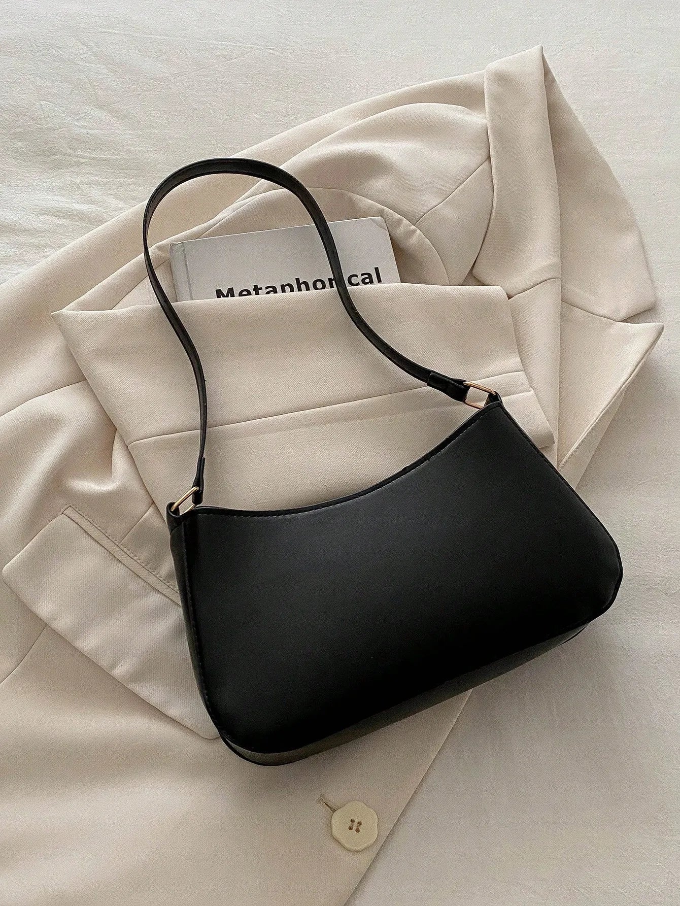 Women's Bow Shoulder Bag PU Leather