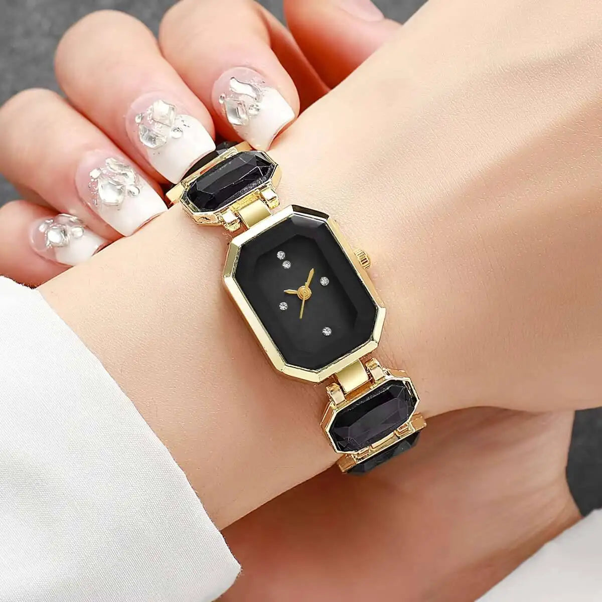 Fashion Rectangle Quartz Wristwatch