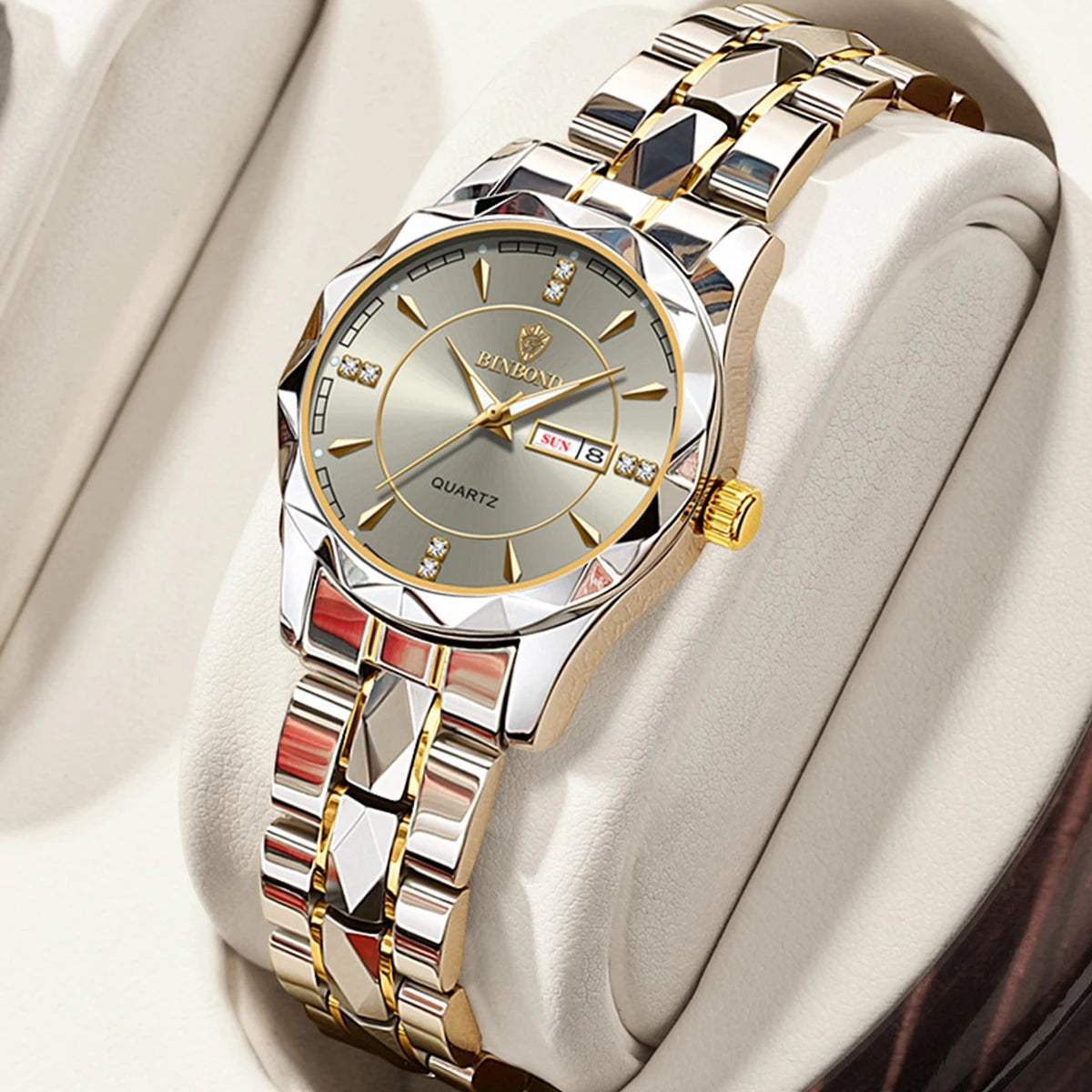 BINBOND Ladies Luminous Quartz Watch