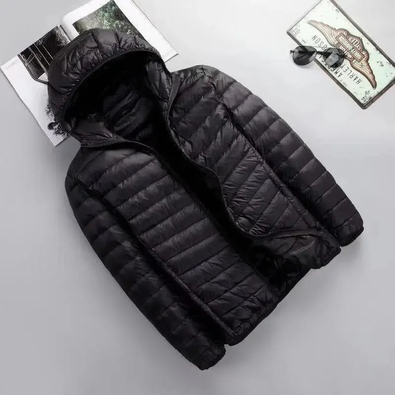 Men's Hooded Padded Vest Jacket