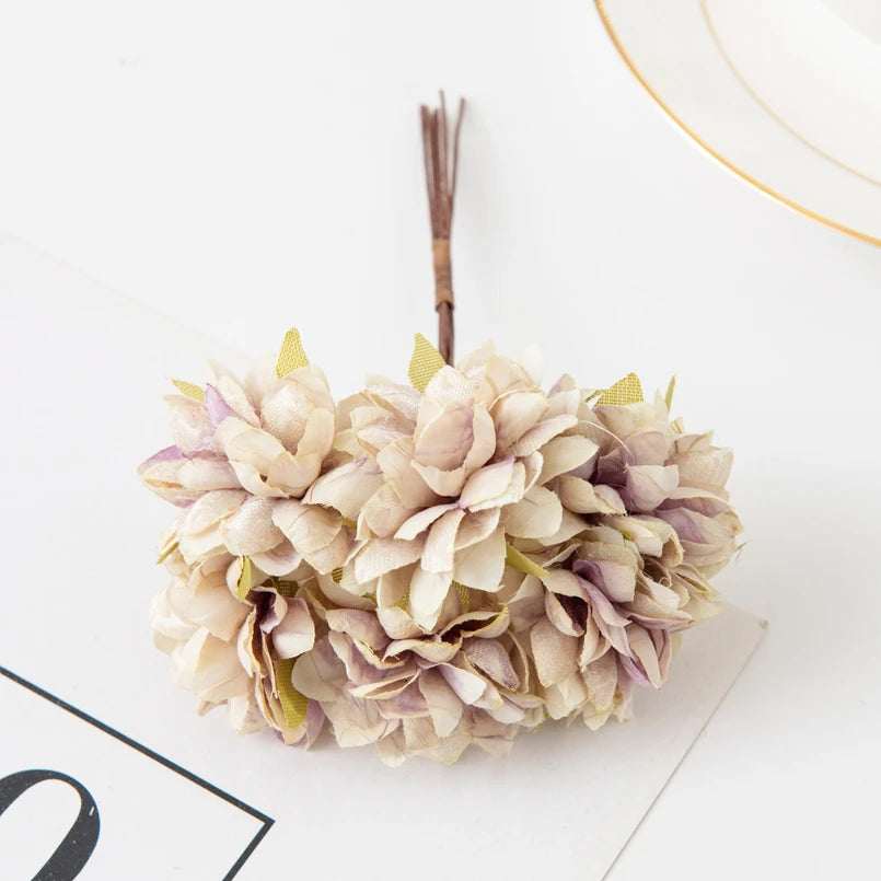 Silk Carnation Mini Bouquet – Artificial Flowers