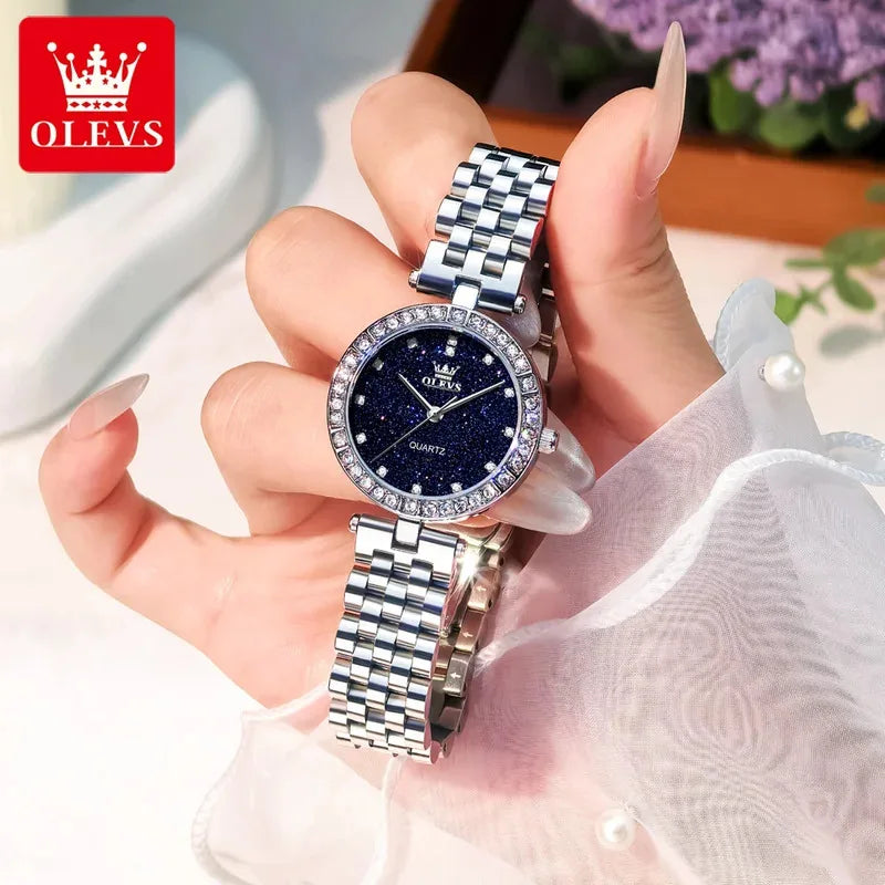 OLEVS Starry Dial Quartz Watch