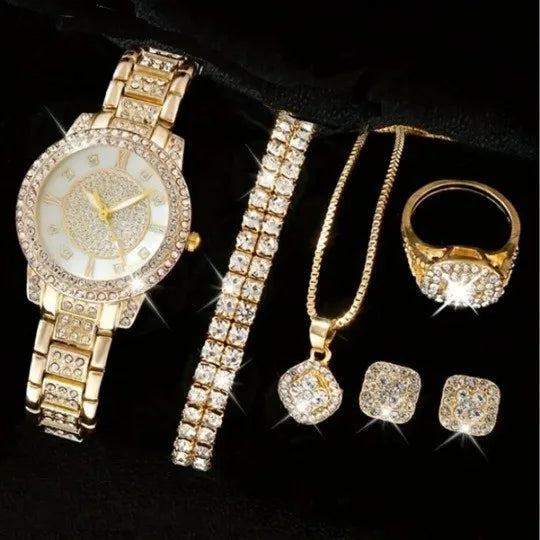 6-Piece Bracelet Watch Set