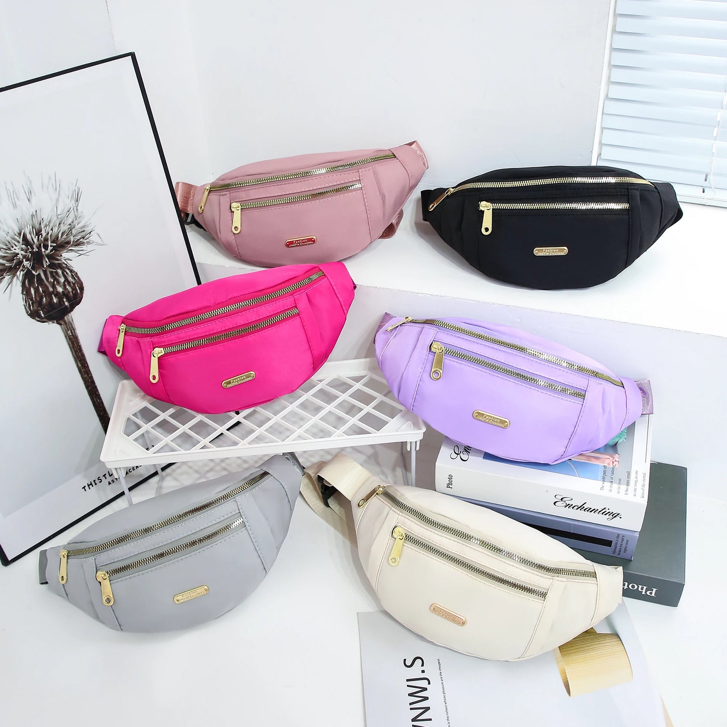 Multi-Layer Sports Waist Fanny Pack