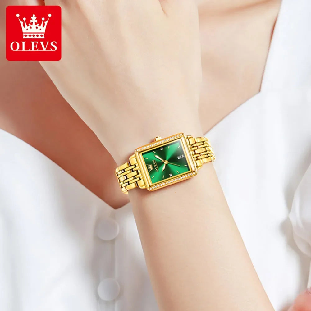 OLEVS Women's Date Luminous Quartz Watch