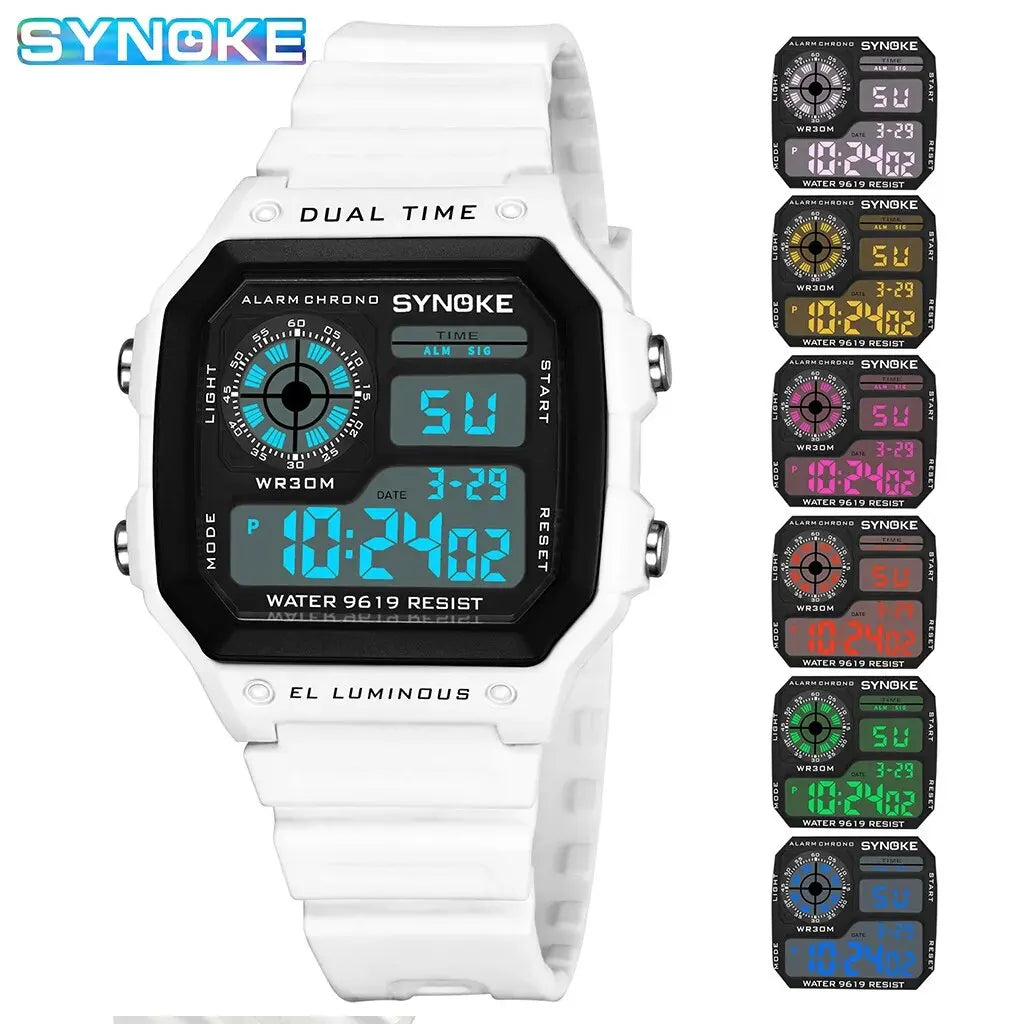 SYNOKE Digital Sport Watch