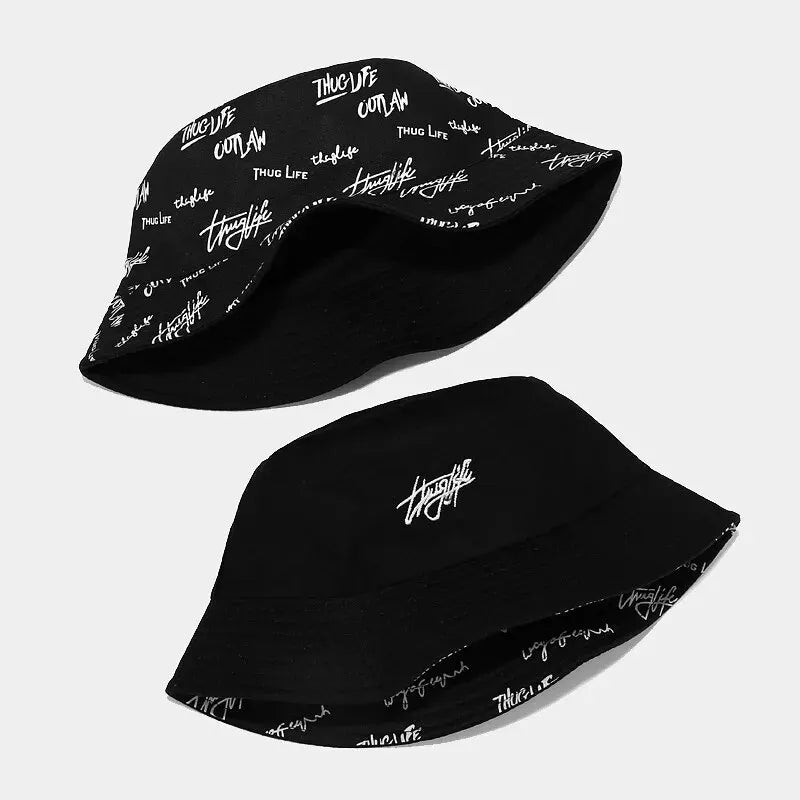 Double-Sided Fisherman Basin Hat