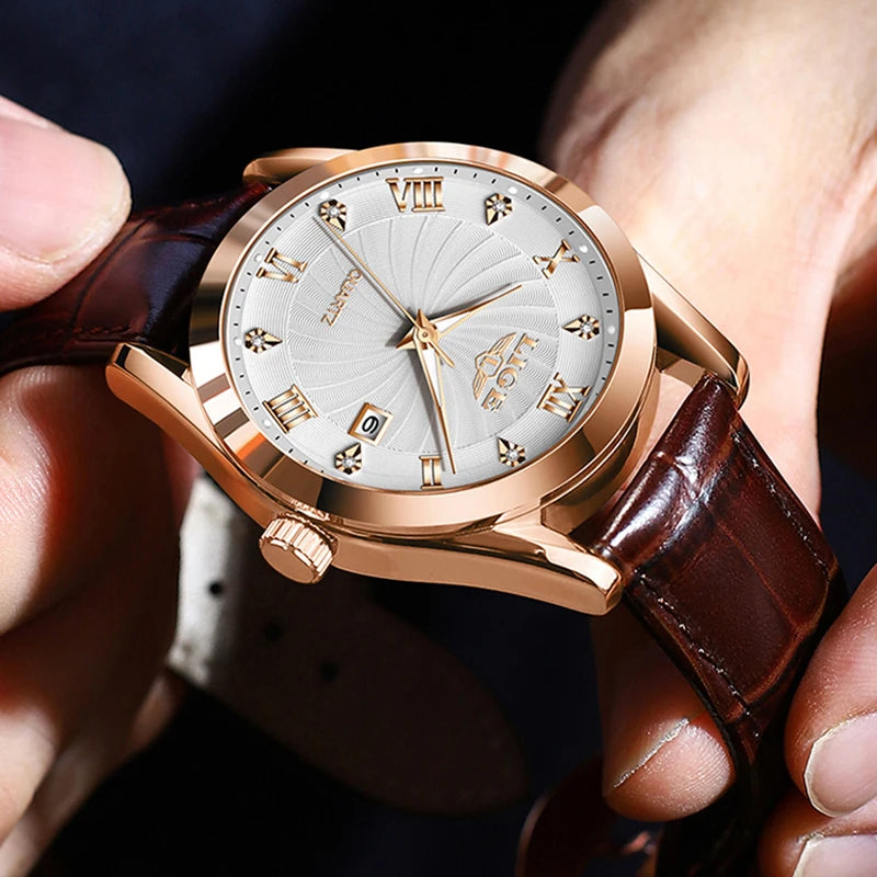 LIGE Men's Military Sport Quartz Watch
