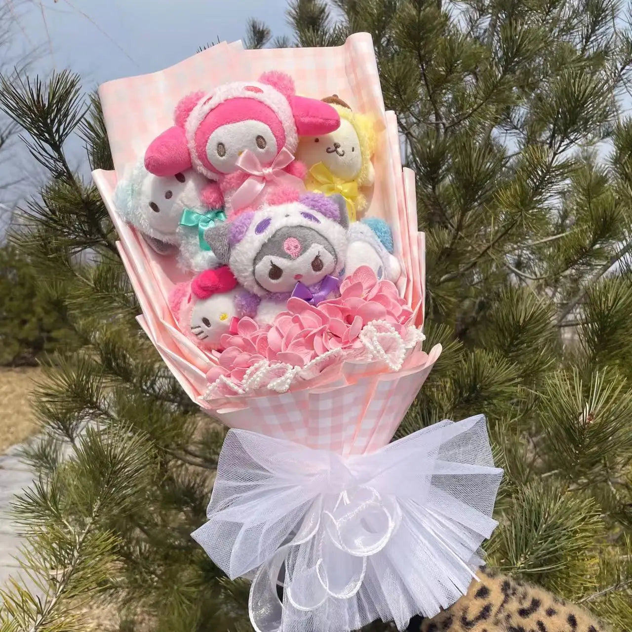 Plush Cartoon Bouquet Gift