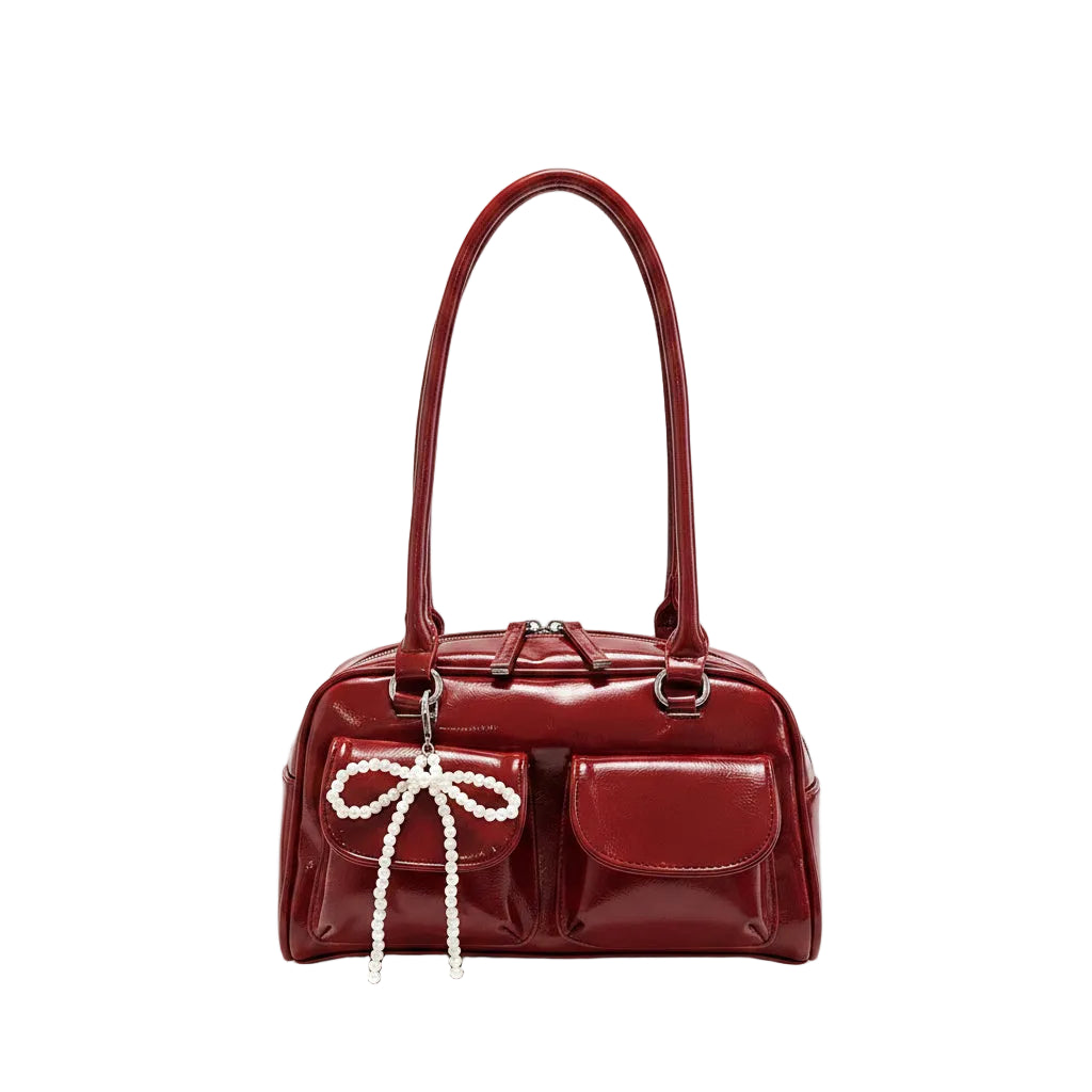 Bow Pillow Shoulder Bag
