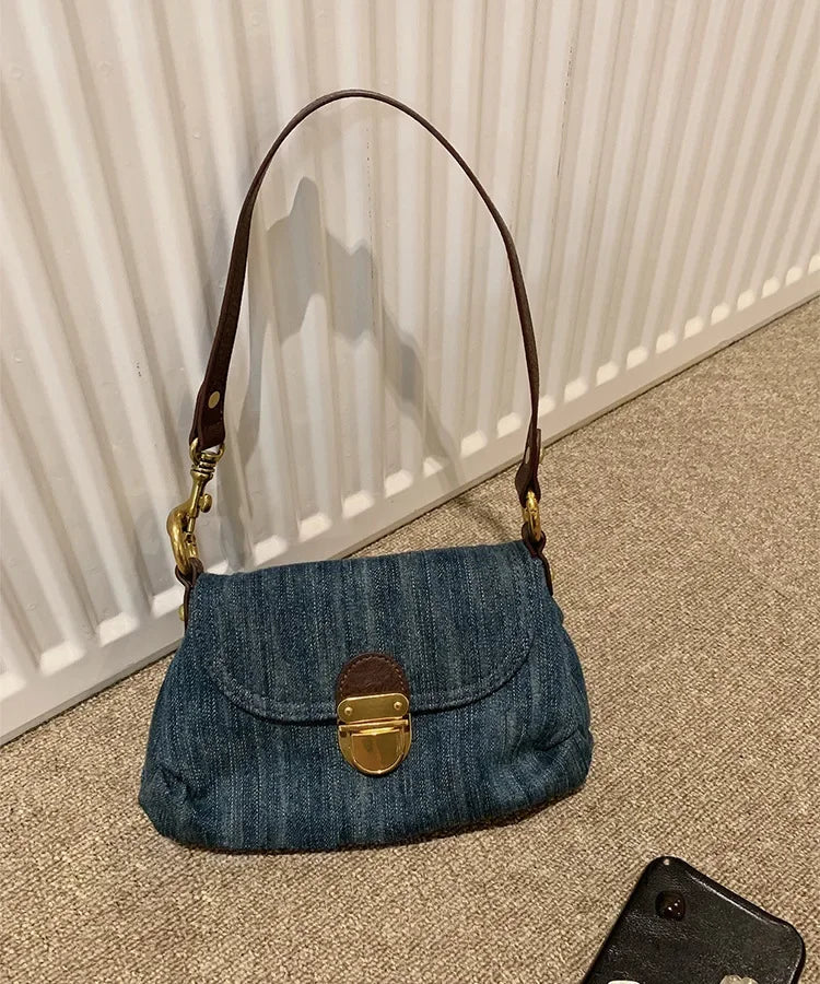 Women's Denim Shoulder Bag