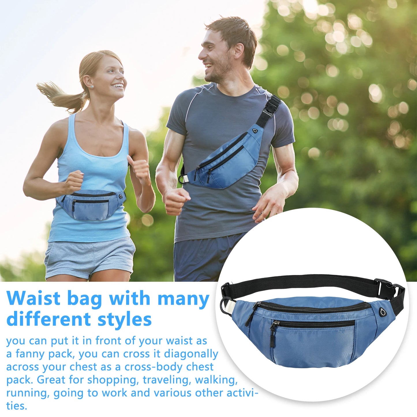 Lightweight Crossbody Fanny Pack