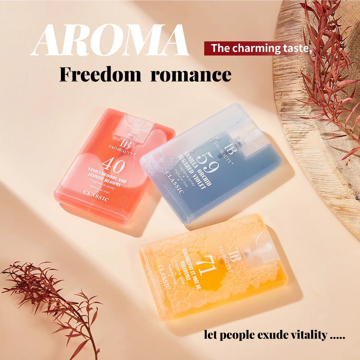 Floral Perfume Balm Alcohol-Free Travel 20ml