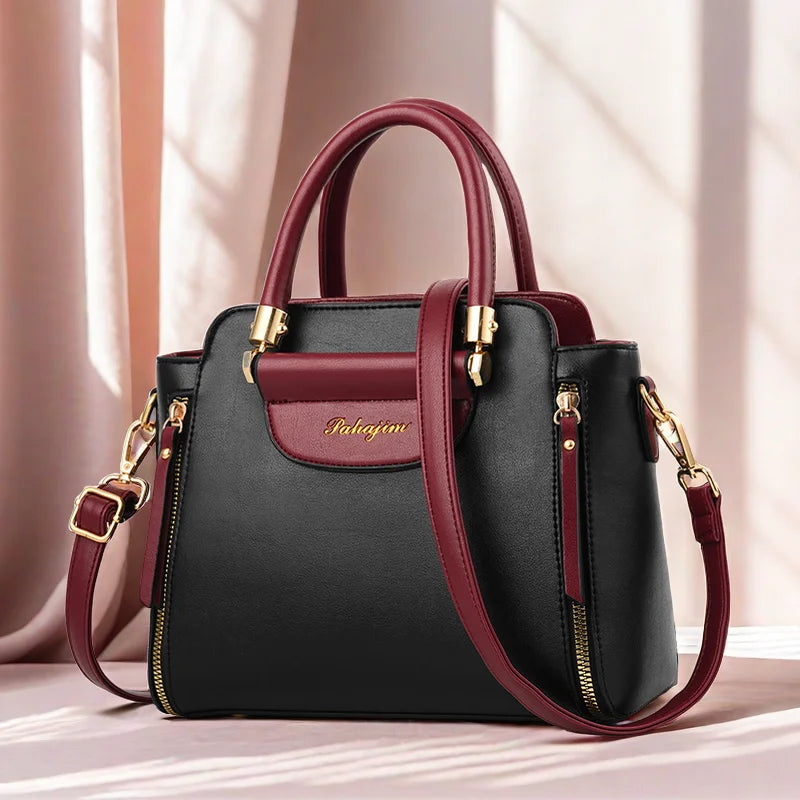 Colorblock Tote Bag Fashion