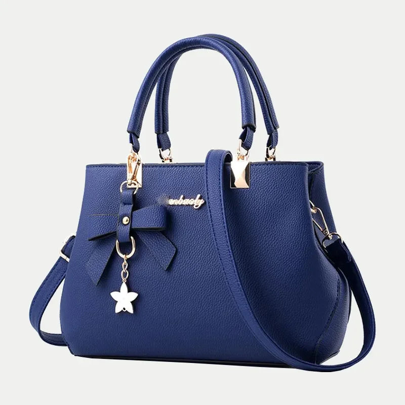 Bowknot Plum Crossbody Bag