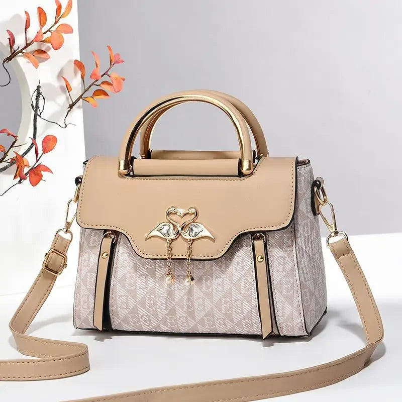 Women's Embossed Casual Crossbody Shoulder Bag