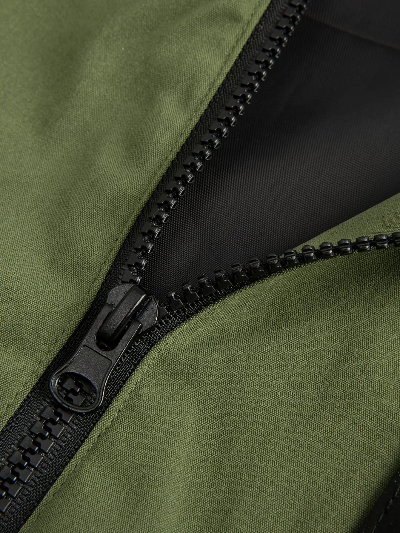Solid Hooded Men Casual Jacket