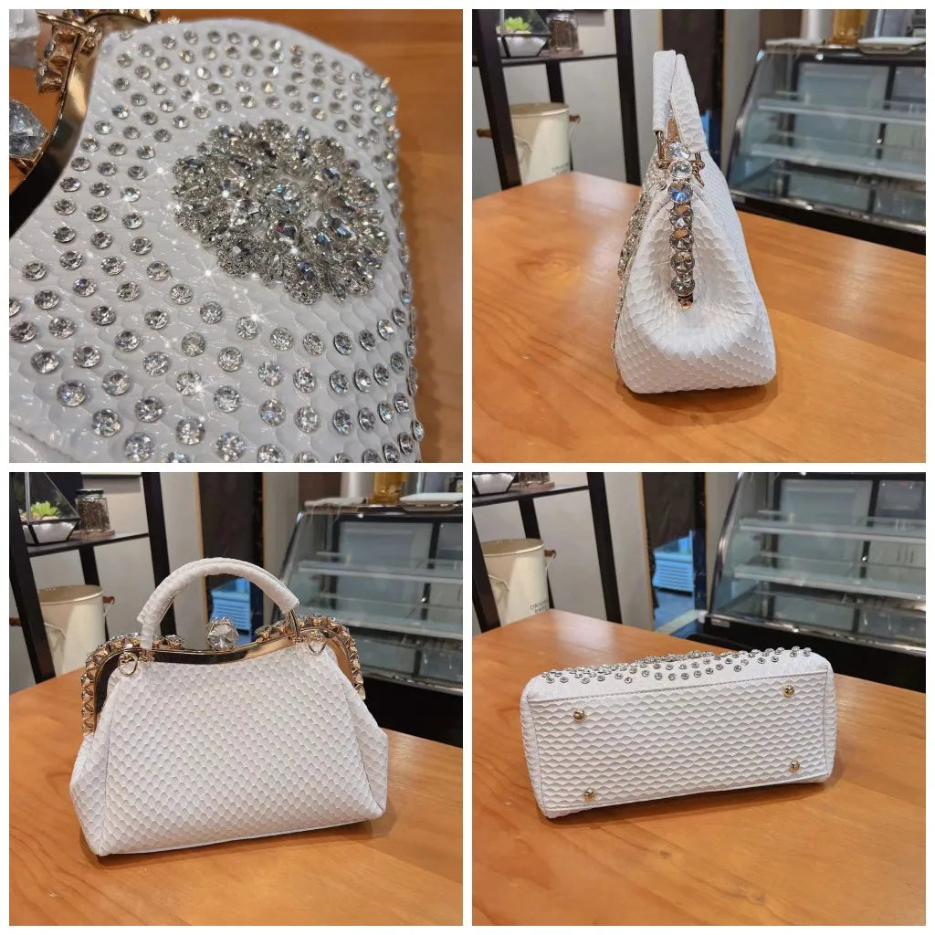 Women's Diamond Large Capacity Crossbody Bag