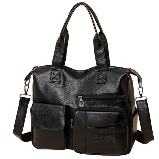 Retro Leather Crossbody Bag