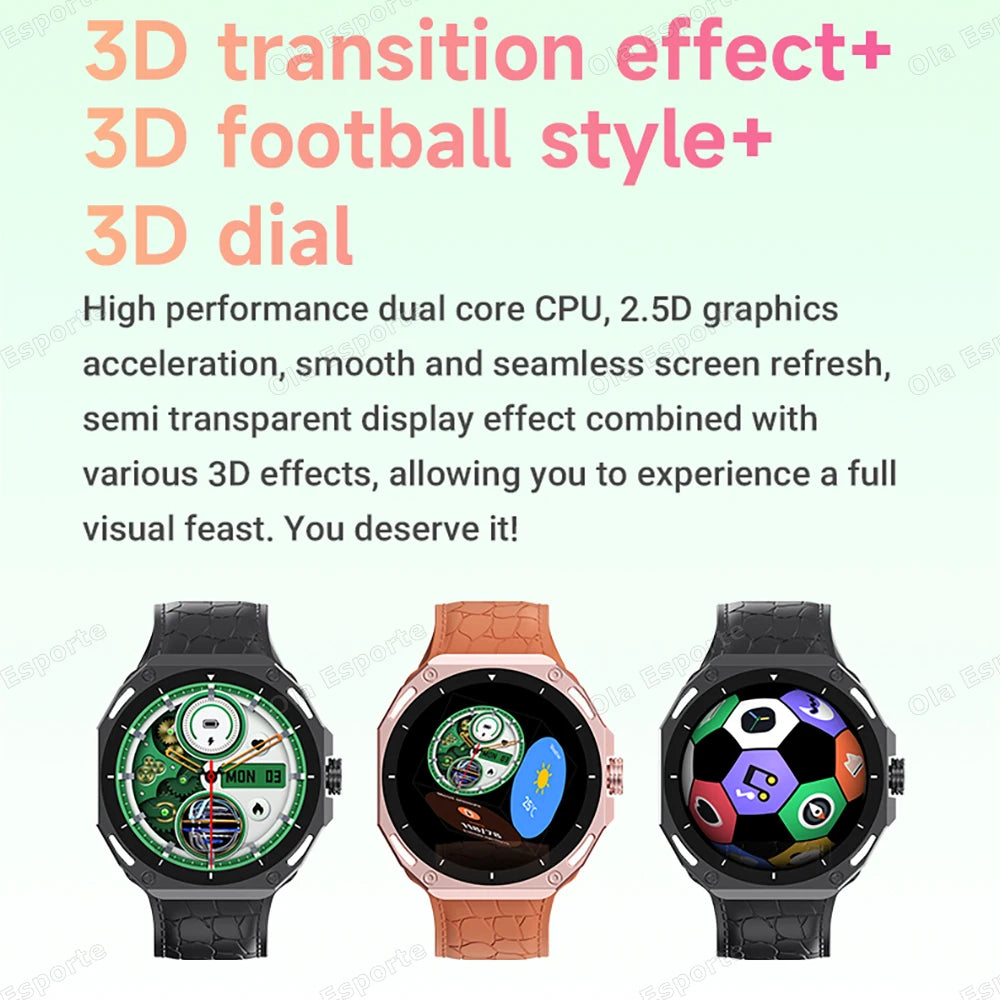 AMOLED GPS Smart Watch