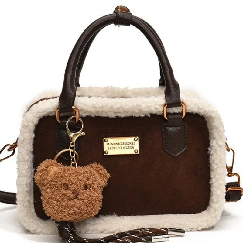 Plush Versatile Crossbody Bag