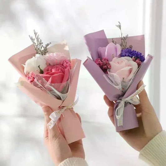 Artificial Rose Bouquet Home Decor Gift