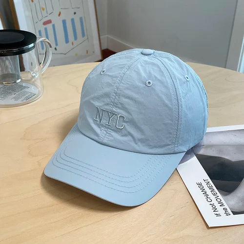 Embroidered Quick-Dry Women Cap