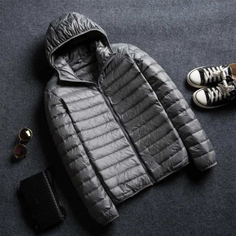 Men's Hooded Padded Vest Jacket