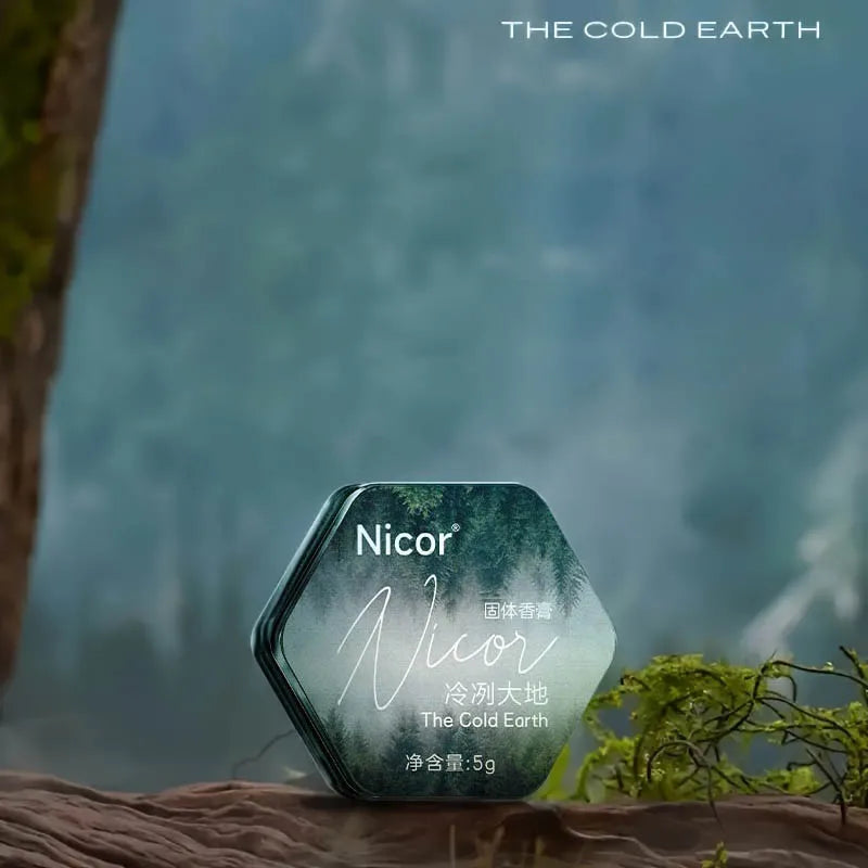 Wood Scented Solid Ointment Portable Fragrance