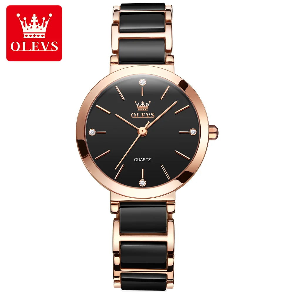 OLEVS Women's Luxury Waterproof Quartz Watch