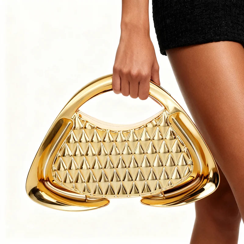 Chain Acrylic Evening Bag
