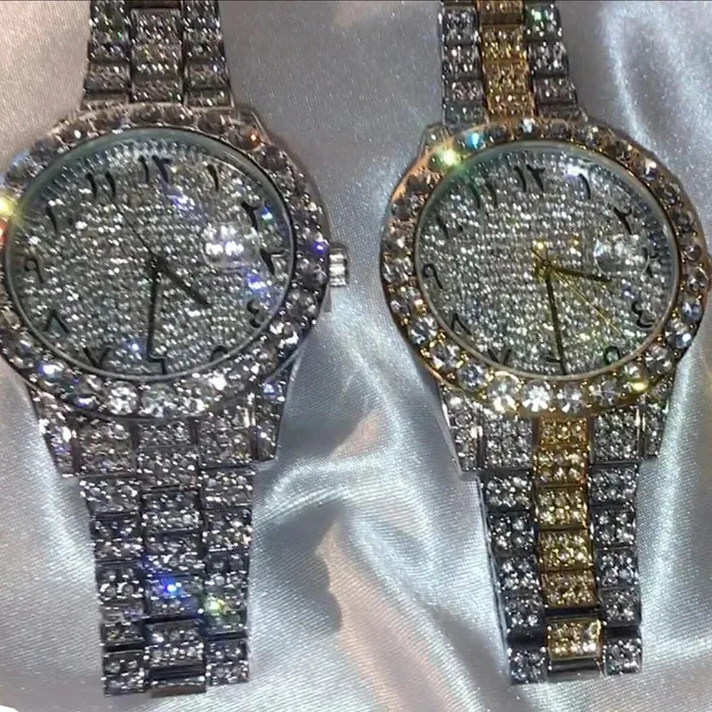Zircon Crystal Diamond Ladies Watch