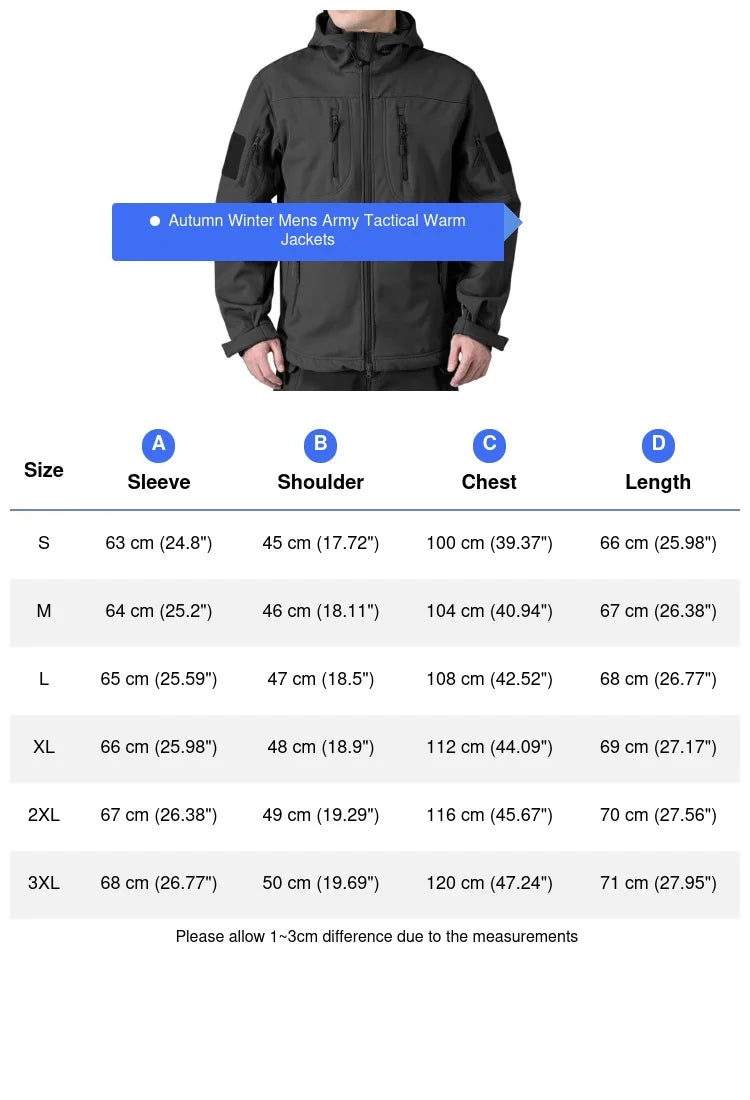 Tactical Softshell Men Jacket